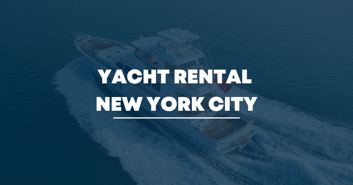 new york city yacht rental